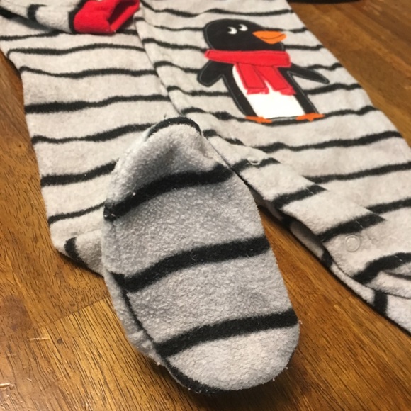 Fleece Footie Pajamas - Picture 4 of 4
